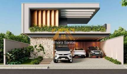 Casa Alto Padrão 4/4 sendo 4 suítes plenas, 220 m² - 505 sul (ARSO 52) Palmas/TO