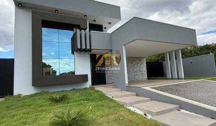 Casa Alto Padrão com 4 suítes plenas, 264 m² - Condomínio Caribe Golf &amp; Spa Palmas/TO