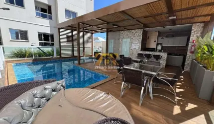 Apartamento 2/4 com 1 suíte - 61 m² - 407 sul Residencial 14 BIS - Próximo à Pista do Antigo Aeroporto - Palmas/TO