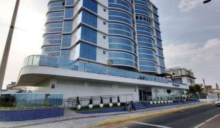 Blue Atlantic - Apartamento Frente Mar com 3 Suítes e Mobiliado