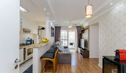 Apartamento com 2 quartos à venda na Rua Francisco Raitani, 6120, Capão Raso, Curitiba, 50 m2 por R$ 470.000