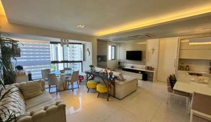Apartamento para venda possui 105 metros quadrados com 4 quartos em Rosarinho - Recife - PE