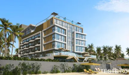 Flat de 20 m² pé na areia de Porto de Galinhas ideal para investir