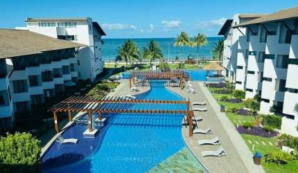 Apartamento mobiliado Frente mar no Maui Residence com 78 m² 3 quartos e 1 vaga Tamandaré