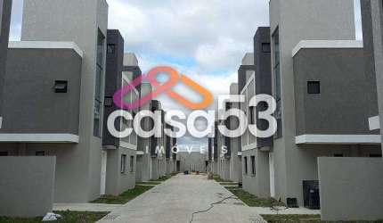 Casa em condomínio fechado com 3 quartos à venda na Rua Rodolfo Bernardelli, 569, Uberaba, Curitiba, 105 m2 por R$ 639.000