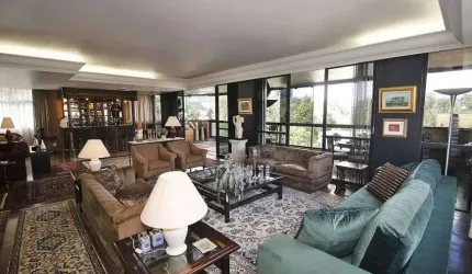 Apartamento com 3 quartos à venda na Avenida Munhoz da Rocha, 44, Cabral, Curitiba, 426 m2 por R$ 4.100.000