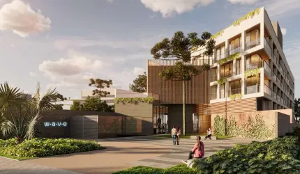 Loft com 1 quarto à venda na Rua Madre Maria dos Anjos, 1387, Água Verde, Curitiba, 39 m2 por R$ 477.200