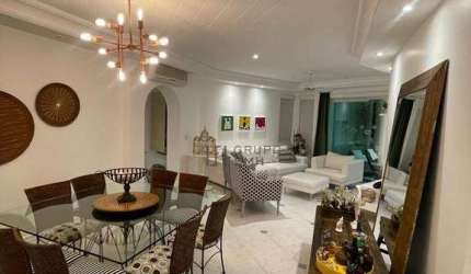 Apartamento com 4 dormitórios à venda, 180 m² por R$ 1.500.000,00 - Enseada - Guarujá/SP