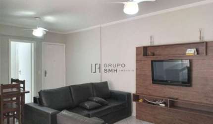 Apartamento com 3 dormitórios à venda, 87 m² por R$ 390.000,00 - Praia da Enseada – Hotéis - Guarujá/SP