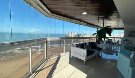 Cobertura com 6 dormitórios à venda, 460 m² por R$ 5.500.000,00 - Jardim Astúrias - Guarujá/SP