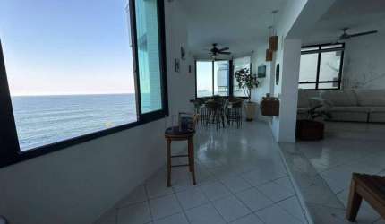 Apartamento com 4 dormitórios, 230 m² - venda por R$ 1.700.000,00 ou aluguel por R$ 14.100,00/mês - Pitangueiras Frente Mar - Guarujá/SP
