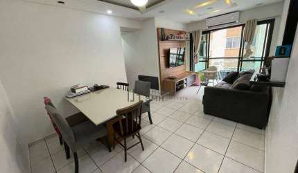 Apartamento com 2 dormitórios à venda, 70 m² por R$ 424.000,00 - Praia da Enseada – Hotéis - Guarujá/SP