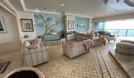 Apartamento com 3 dormitórios à venda, 350 m² por R$ 4.200.000,00 - Praia das Astúrias - Guarujá/SP