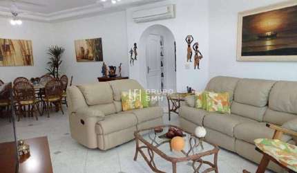 Apartamento com 4 dormitórios à venda, 160 m² por R$ 1.378.000,00 - Enseada - Guarujá/SP