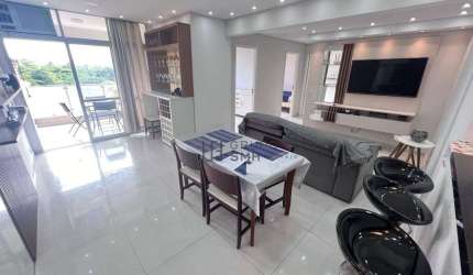 Apartamento com 3 dormitórios à venda, 102 m² por R$ 480.000,00 - Enseada - Guarujá/SP