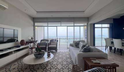 Apartamento com 2 Suítes à venda, 250 m² por R$ 1.490.000 - Pitangueiras Frente Mar - Guarujá/SP
