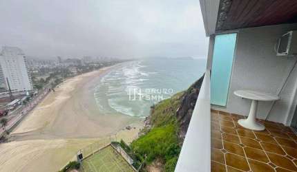 Apartamento com 3 dormitórios à venda, 160 m² por R$ 950.000 - Praia das Pitangueiras Frente Mar - Guarujá/SP