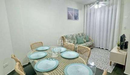 Apartamento com 2 dormitórios à venda, 65 m² por R$ 371.000,00 - Enseada - Guarujá/SP