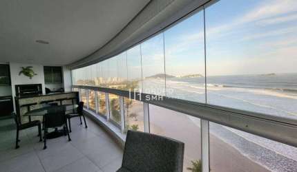 Apartamento com 5 dormitórios à venda, 206 m² por R$ 3.200.000,00 - Enseada Frente Mar - Guarujá/SP