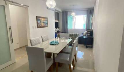 Apartamento com 3 dormitórios à venda, 124 m² por R$ 630.000 - Vista Mar - Praia das Pitangueiras - Guarujá/SP