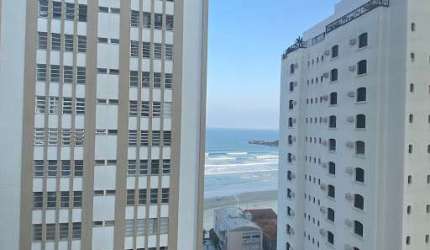 Apartamento com 4 dormitórios à Venda, 130 m², Vista Mar, por R$ 580.000 - Pitangueiras - Guarujá/SP