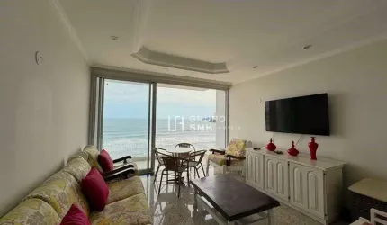 Apartamento com 4 dormitórios à venda, 160 m² por R$ 1.600.000 - Pitangueiras Frente Mar - Guarujá/SP
