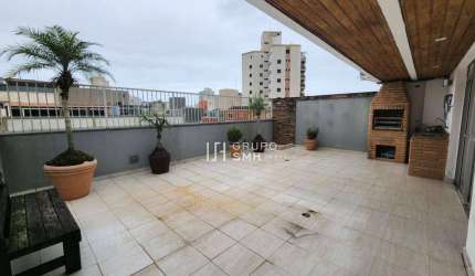 Cobertura com 3 dormitórios à venda, 160 m² por R$ 520.000 - Enseada - Guarujá/SP