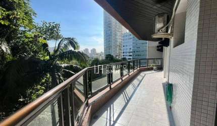 Apartamento com 3 dormitórios à venda, 215 m² por R$ 1.200.000 - Tombo - Guarujá/SP