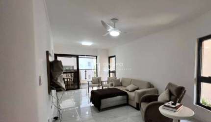 Apartamento com 3 dormitórios à venda, 140 m² por R$ 700.000,00 - Pitangueiras - Guarujá/SP