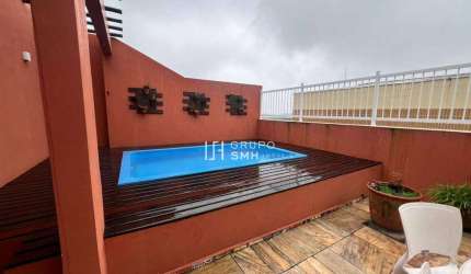 Cobertura com 3 dormitórios à venda, 190 m² por R$ 750.000,00 - Astúrias - Guarujá/SP