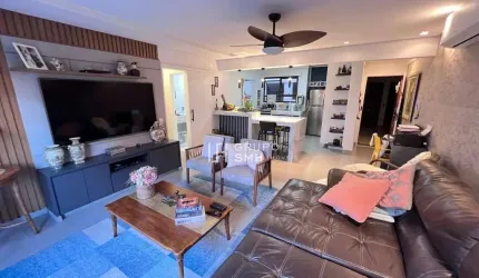 Apartamento com 2 dormitórios à venda, 114 m² por R$ 450.000 - Enseada - Guarujá/SP