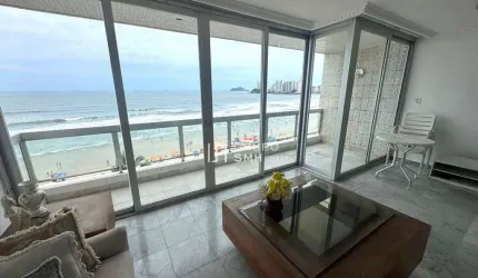 Apartamento com 3 dormitórios, 172 m² - venda por R$ 960.000 ou aluguel por R$ 9.000/mês - Pitangueiras Frente Mar - Guarujá/SP