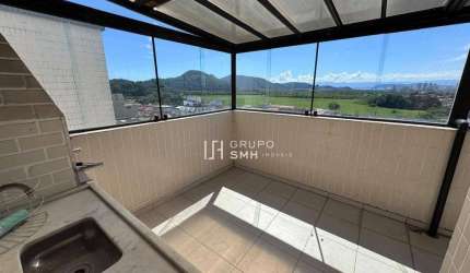 Cobertura com 1 dormitório à venda, 62 m² por R$ 380.000 - Astúrias - Guarujá/SP