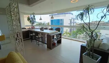 Apartamento com 3 dormitórios à venda, 135 m² por R$ 1.300.000,00 - Praia da Enseada – Brunella - Guarujá/SP