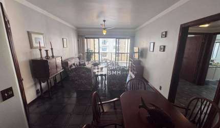Apartamento com 3 dormitórios, 110 m² - venda por R$ 690.000,00 ou aluguel por R$ 5.970,00/mês - Barra Funda - Guarujá/SP