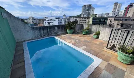 Cobertura com 3 dormitórios à venda, 290 m² por R$ 750.000 - Tombo - Guarujá/SP