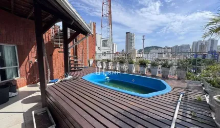 Cobertura com 3 dormitórios à venda, 193 m² por R$ 750.000,00 - Tombo - Guarujá/SP