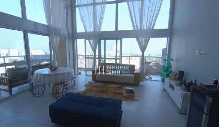 Apartamento Duplex com 3 dormitórios à venda, 157 m² por R$ 1.750.000 - Enseada - Guarujá/SP
