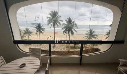 Apartamento com 3 dormitórios, 190 m² - venda por R$ 1.280.000 ou aluguel por R$ 7.000/mês - Astúrias Frente Mar - Guarujá/SP