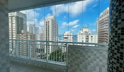 Apartamento com 3 dormitórios à venda, 130 m² por R$ 1.590.000 - Astúrias - Guarujá/SP