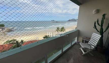 Apartamento com 4 dormitórios à venda, 190 m² por R$ 1.300.000 - Pitangueiras Frente Mar - Guarujá/SP