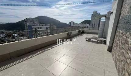 Cobertura com 3 dormitórios à venda, 130 m² por R$ 700.000,00 - Praia das Pitangueiras - Guarujá/SP