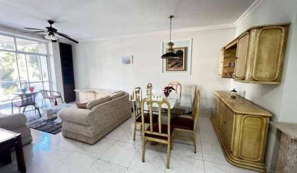 Apartamento com 3 dormitórios, 124 m² - venda por R$ 680.000 ou aluguel por R$ 5.200/mês - Pitangueiras - Guarujá/SP