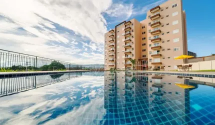 Apartamento #112 Alto padrão 2 Dorm Decorado com requinte residencial Toscana lazer total