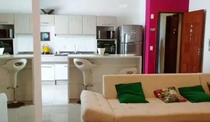 Apartamento de dois dormitórios.