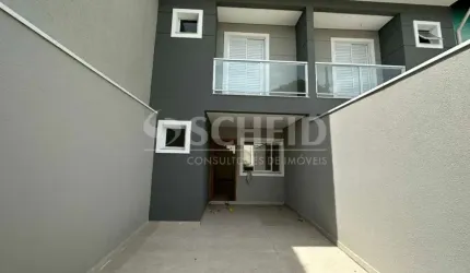 SOBRADO NOVO COM AMBIENTES AMPLOS - 3 DORMS - 1 SUÍTE - 2 VAGAS - ÁREA GOURMET