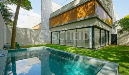 Casa de altíssimo padrão à venda em condomínio fechado no Brooklin com  Rooftoop.