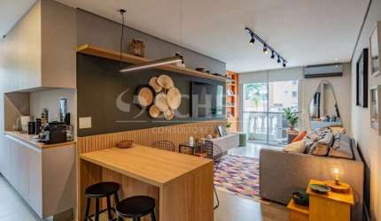 Apartamento mobiliado 53 m²   1 dormitório à venda em Indianópolis