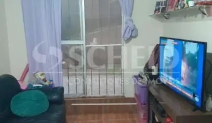 Apartamento para venda com 2 dormitórios e 1 vaga, na AV Interlagos.