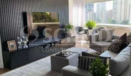 Apartamento no Brooklin Paulista, 2 quartos suíte